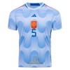 Officiële Voetbalshirt Spanje SERGIO 5 Uit WK 2022 - Heren